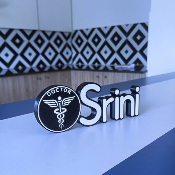 Personalized Desk Name Plate